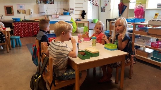 Groep 1/2 lunch